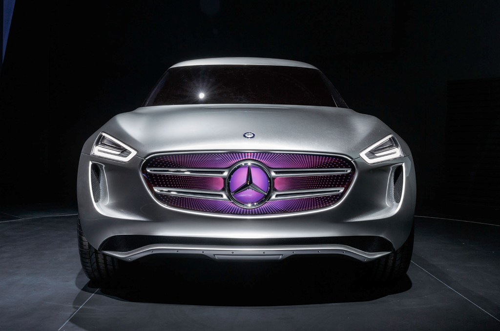 Mercedes G-Code Concept Front