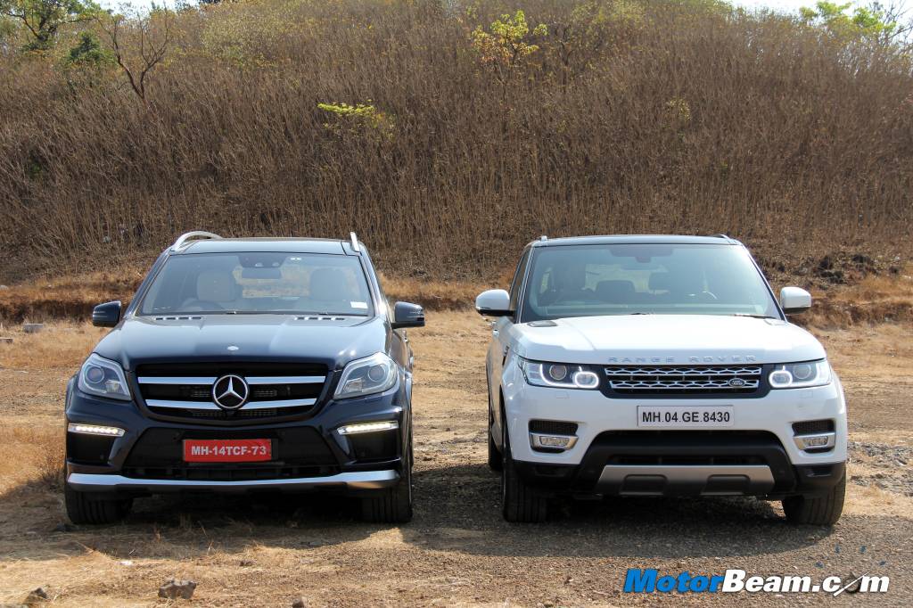 Mercedes GL63 AMG vs Range Rover Sport Review