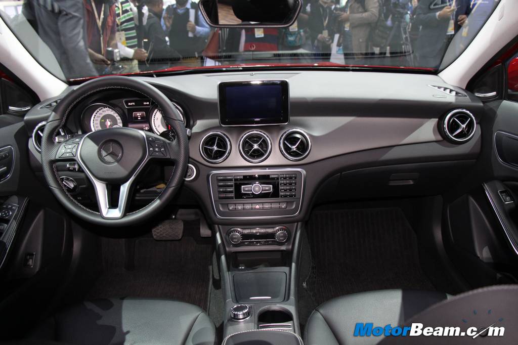 Mercedes GLA India Interiors