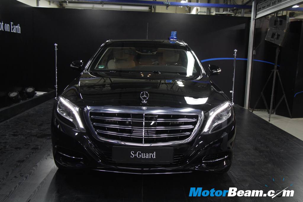Mercedes S600 Guard Front