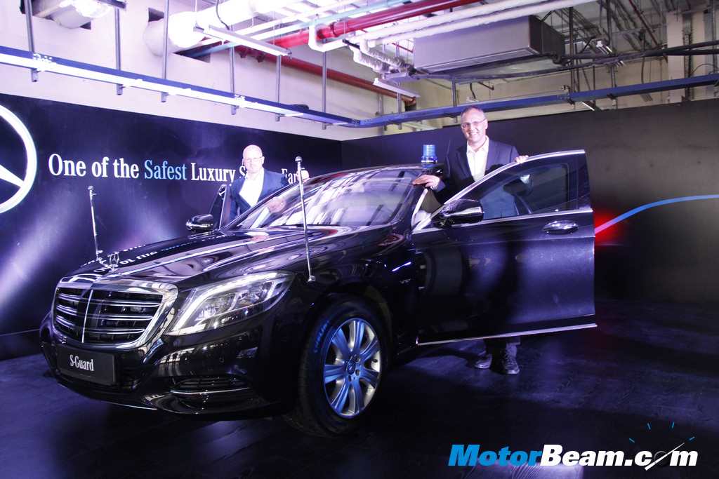 Mercedes S600 Guard Launch
