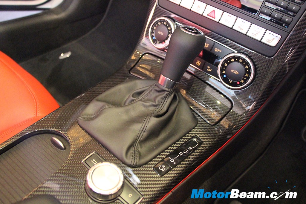 Mercedes SLK 55 AMG Gearknob