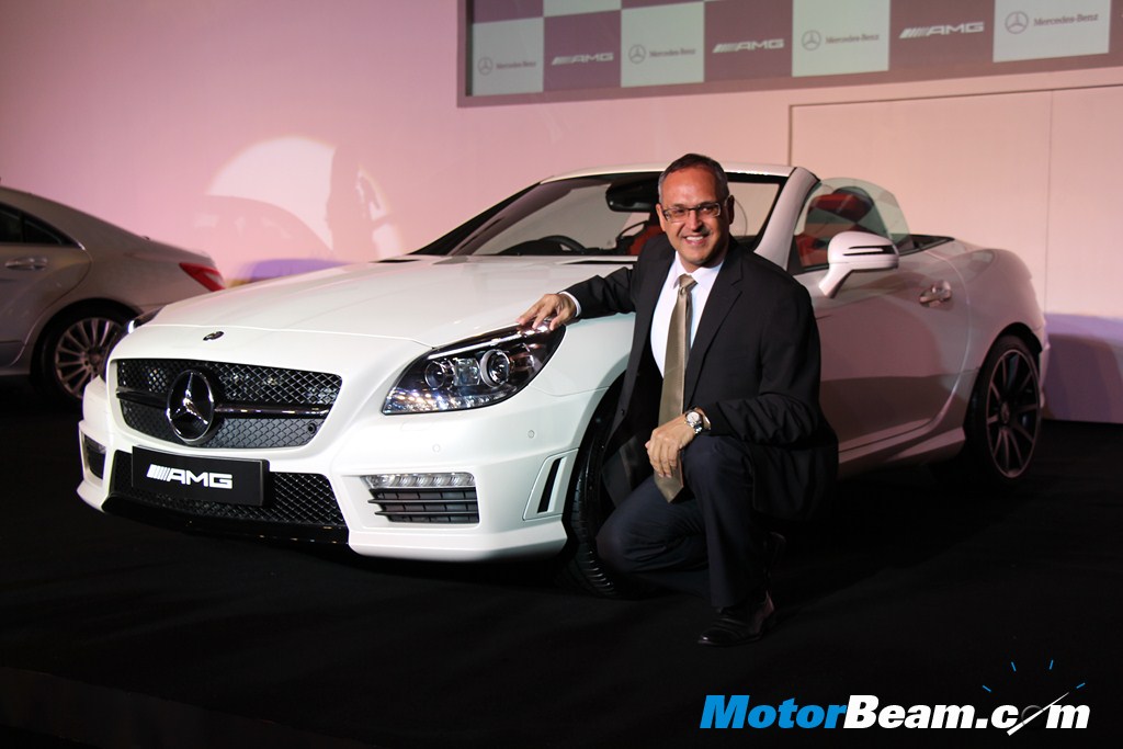 Mercedes SLK 55 AMG Launch