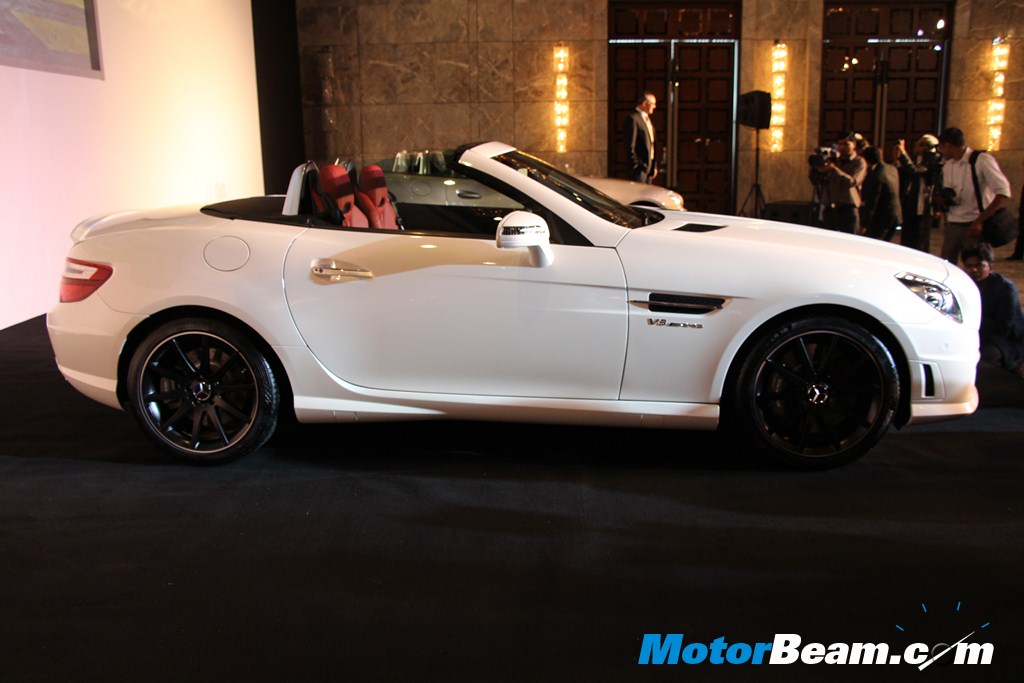 Mercedes SLK 55 AMG Side