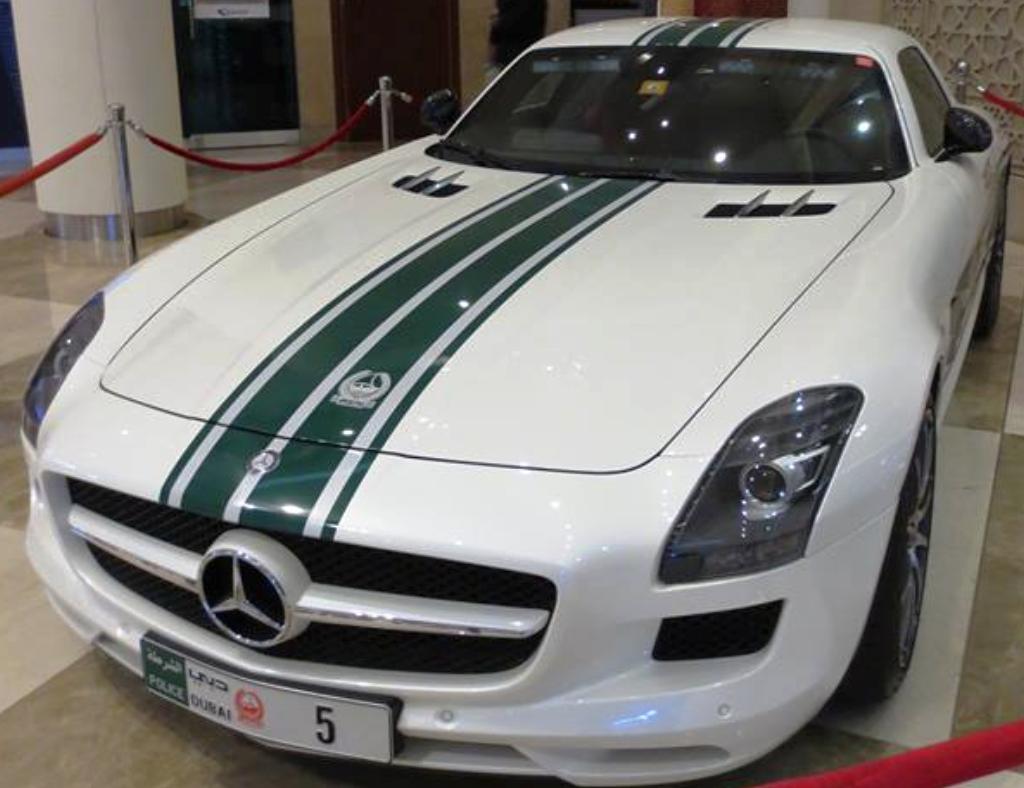 Mercedes SLS AMG Dubai Police