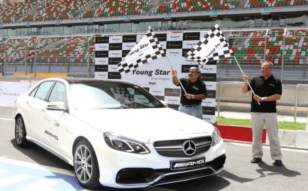 Mercedes Young Star Driver Programme Flag Off