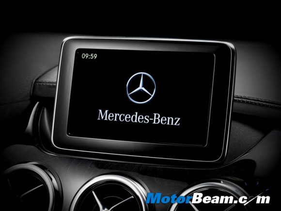 Mercedes B-Class Display
