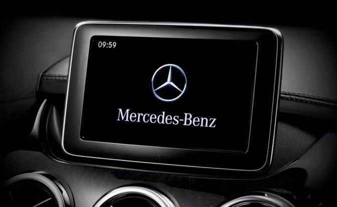 Mercedes B-Class Display
