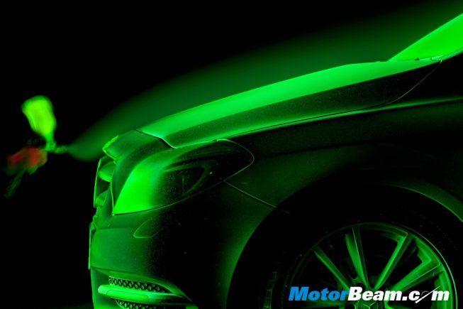 Mercedes BClass closeup