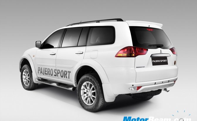 Mitsubishi Pajero Sport Anniversary Edition Rear