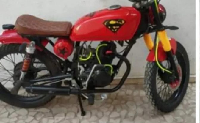 Modified Bajaj CT 100 3