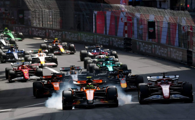 Monaco GP Race Start