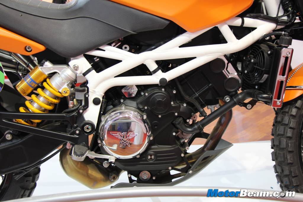 Moto Morini Scrambler V-Twin Engine