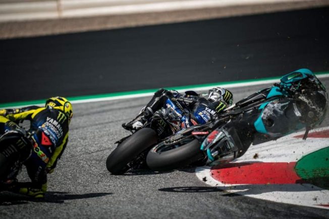 MotoGP Crash Austria