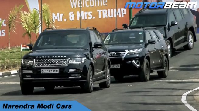 Narendra Modi Cars