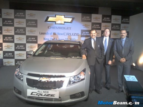 New Engine Chevrolet Cruze Launch
