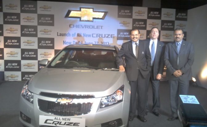 New Engine Chevrolet Cruze Launch