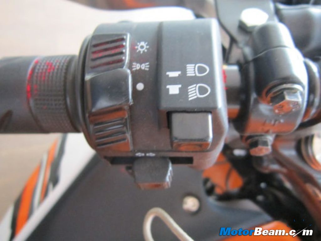 New Honda CBR150R Switchgear