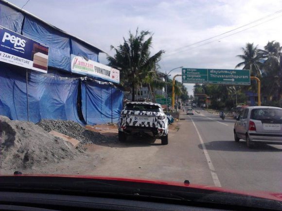 Next Gen Freelander Spied Testing India
