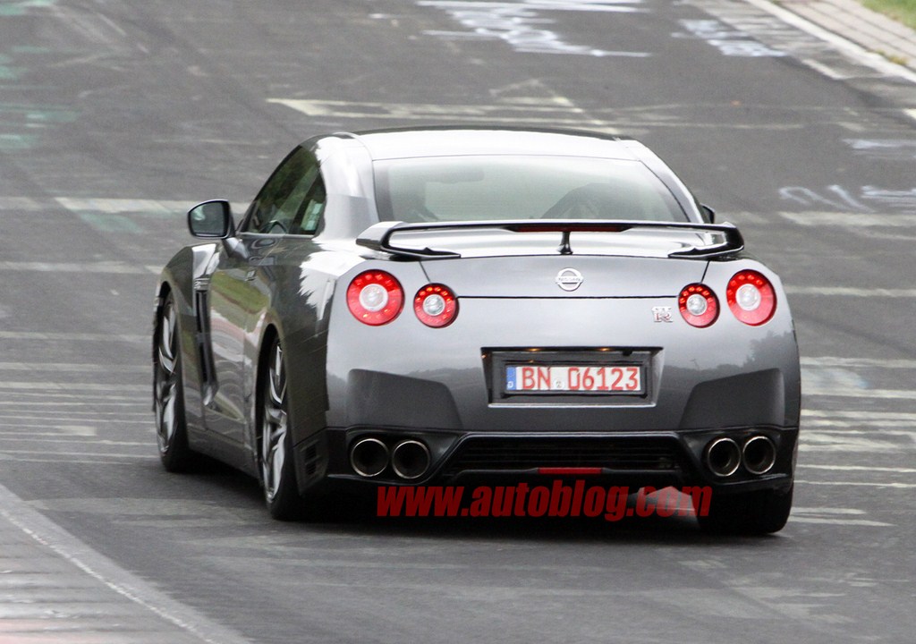 Nissan-GT-R-Rear Nissan GT-R Rear
