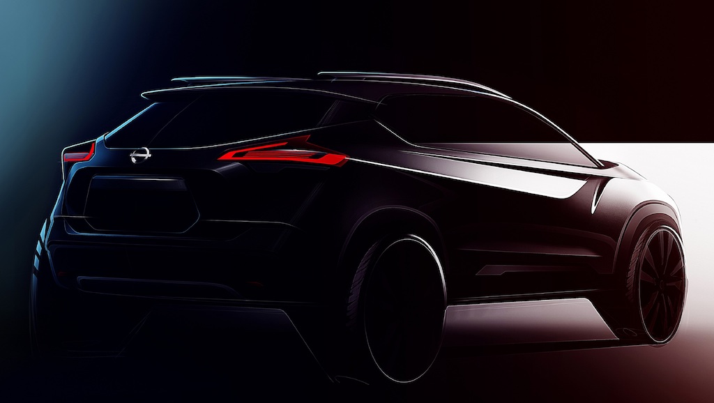 Nissan Kicks Teaser Rear
