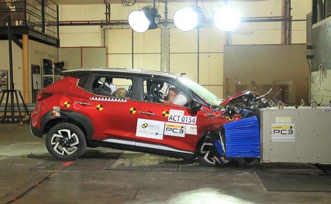 Nissan Magnite ASEAN NCAP Crash Test Result