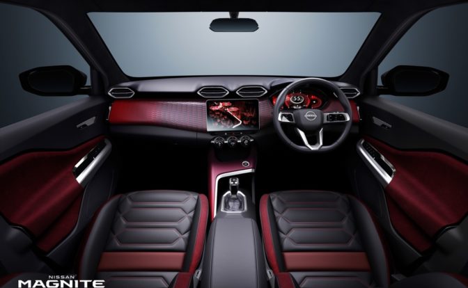 Nissan Magnite Concept Dashboard