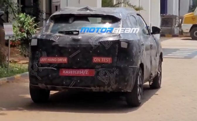 Nissan Magnite Facelift Prototype