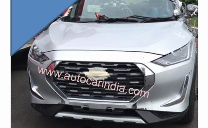 Nissan Magnite Spied