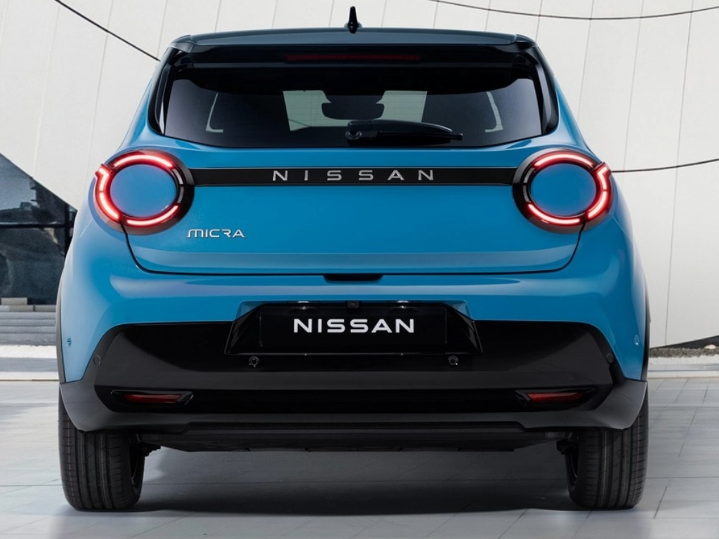 Nissan Micra EV rear
