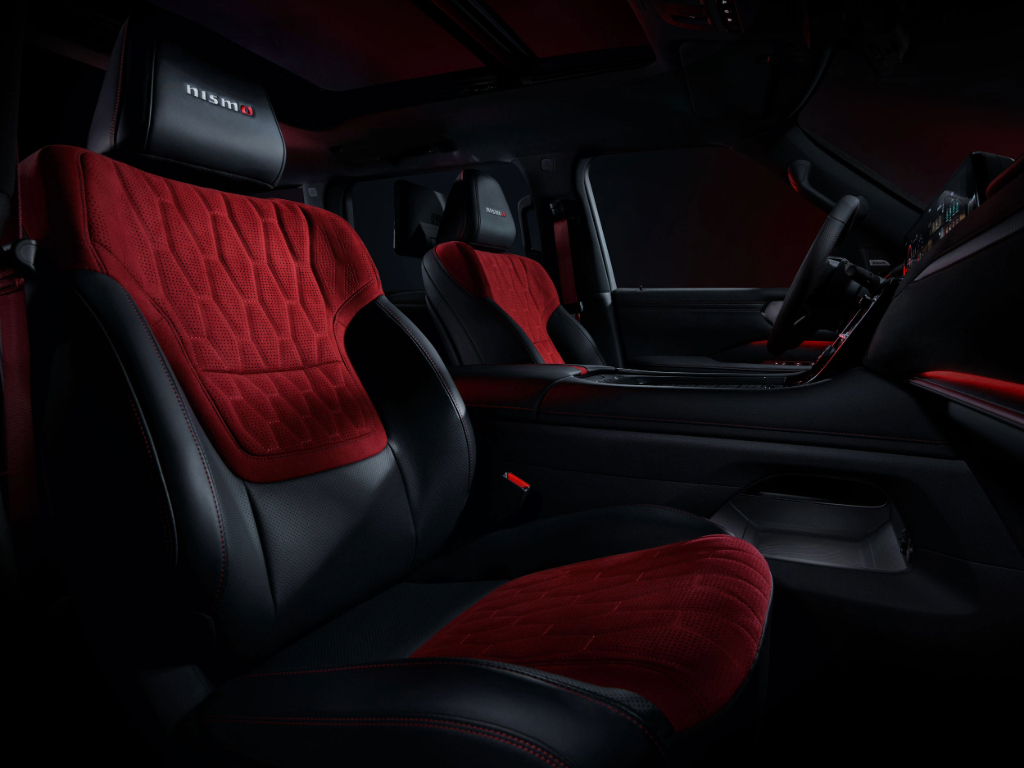 Nissan Patrol NISMO interior seats