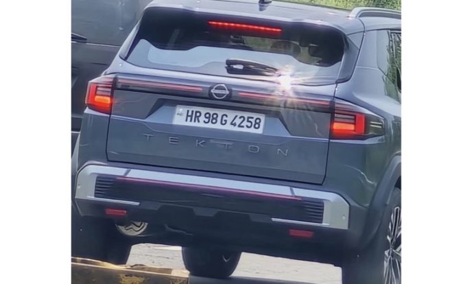 Nissan Tekton Spotted