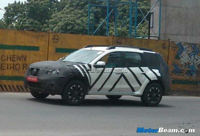 Nissan Terrano Spied