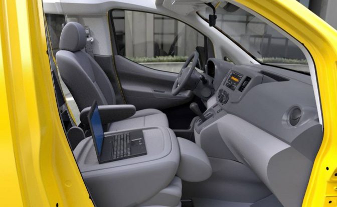 Nissan NV200 NYC Taxi Interior