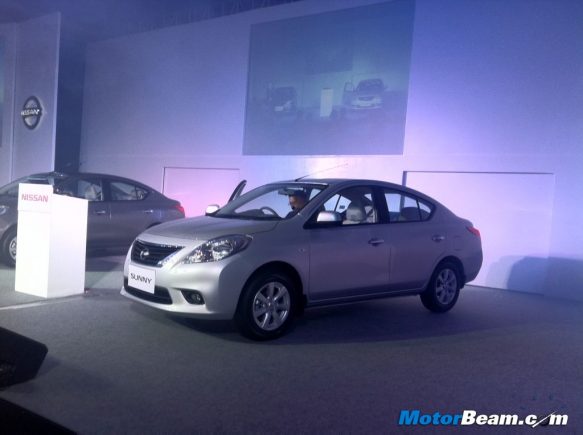 Nissan Sunny India Launch
