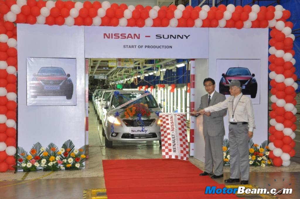 Nissan Sunny India Production Nissan Sunny India Production