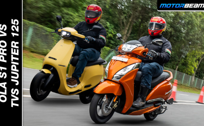 Ola S1 Pro vs TVS Jupiter 125