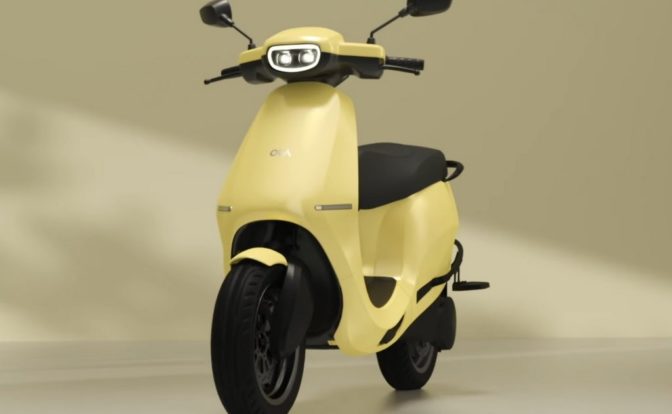 Ola Scooter Colours Yellow