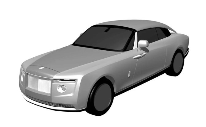 One Off Rolls Royce Patent Front