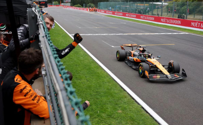 Oscar Piastri Belgian GP