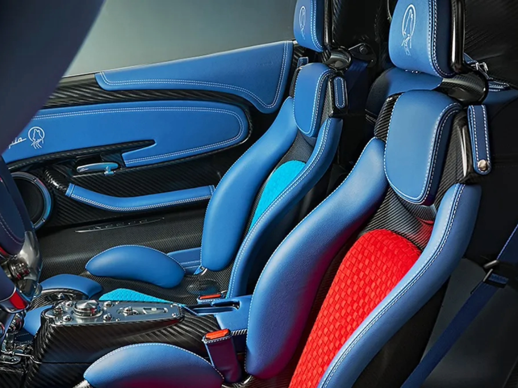 Pagani Utopia Coyote interior