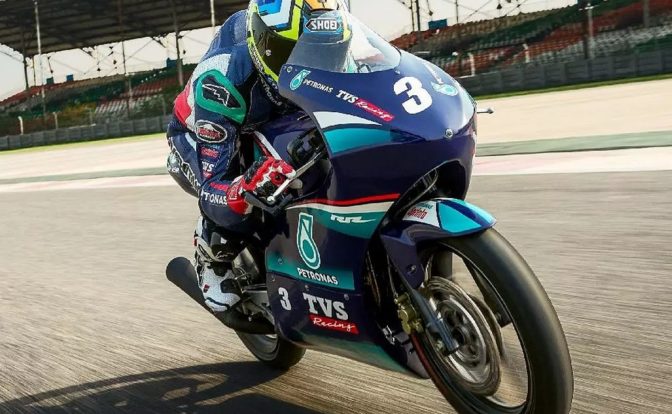 Petronas Partners With TVS Race