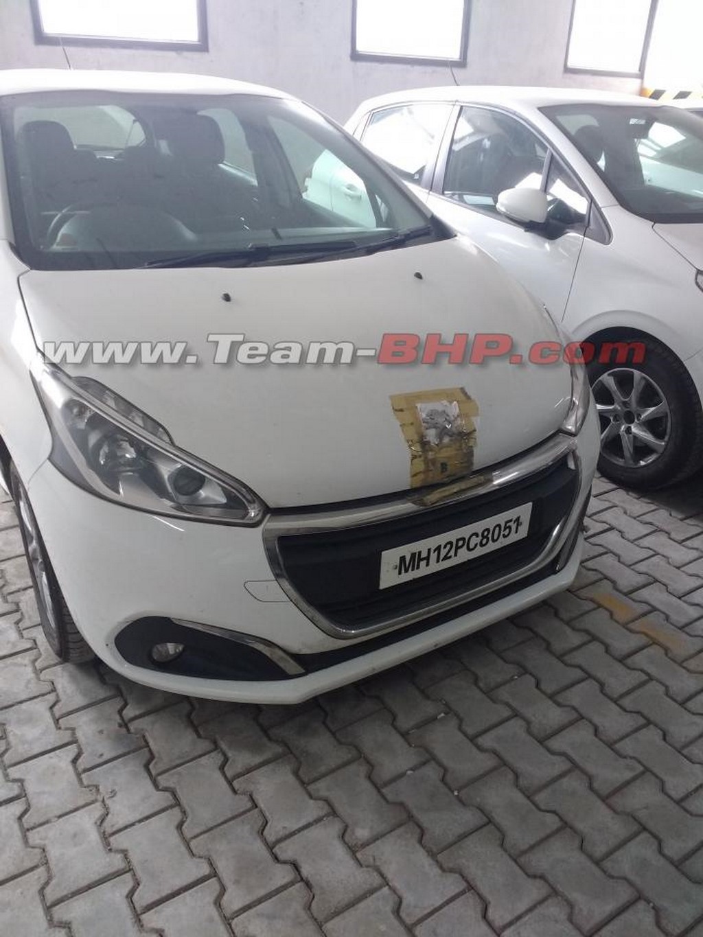 Peugeot 208 Spied