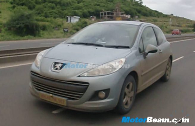 Peugeot 207 Spy Shots