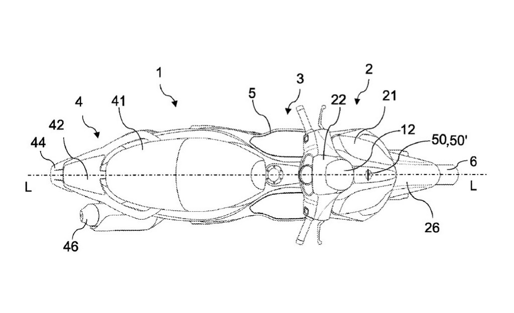 Piaggio Active Radar Reflector Patent