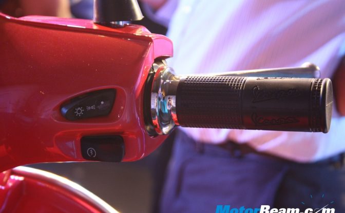 Piaggio Vespa VX Launch Switchgear