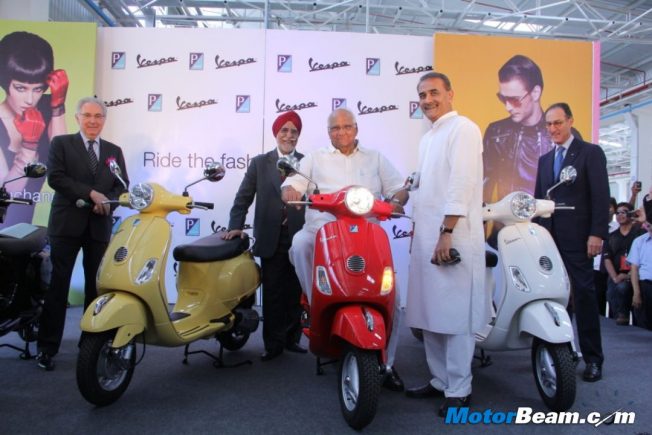 Piaggio Vespa Plant Inauguration