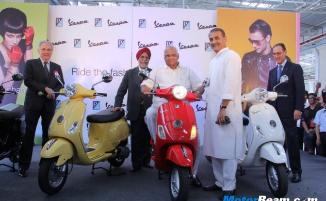 Piaggio Vespa Plant Inauguration