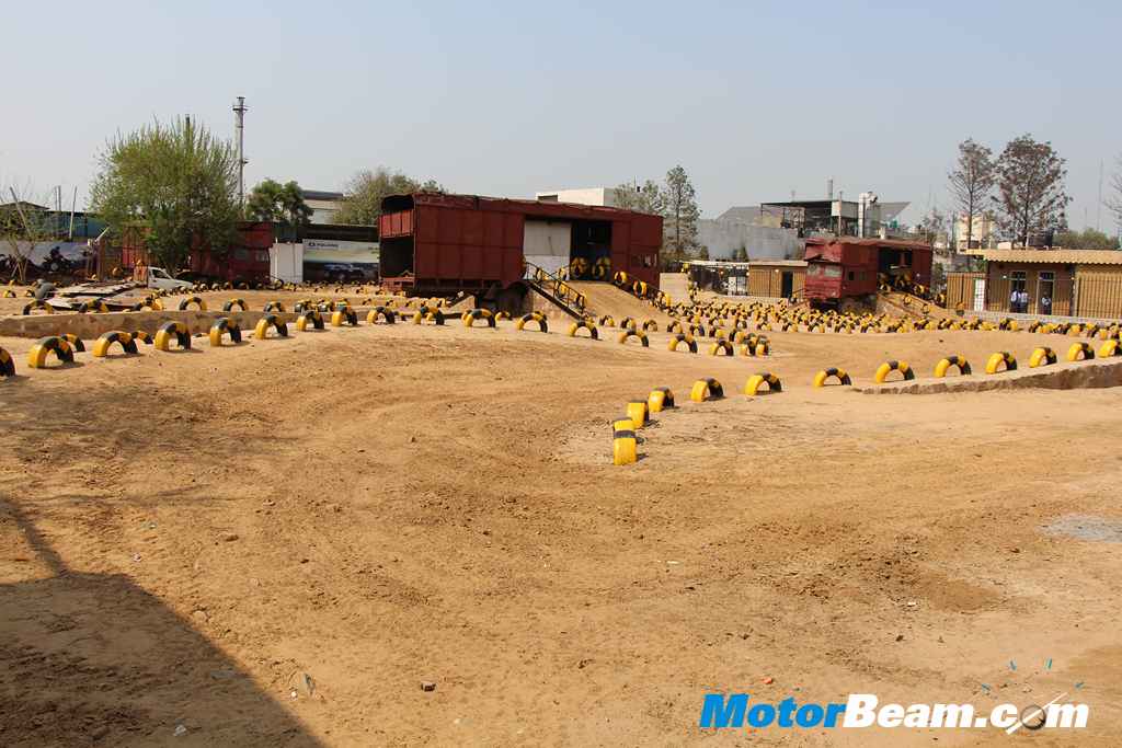 Polaris Experience Zone Track
