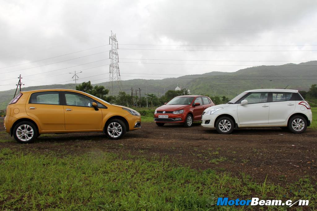 Polo vs Swift vs Punto Evo Shootout